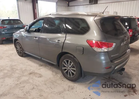 2016 Nissan Pathfinder Sv z USA, uszkodzony, nr VIN 5N1AR2MM5GC627946